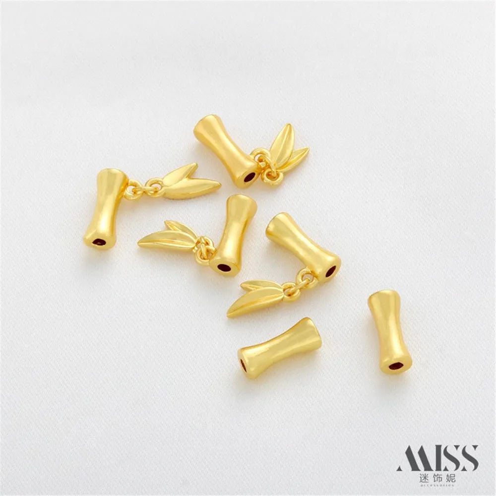 Золотая сумка 18 карат сохраняющая цвет золото бамбуковая трубка бамбуковые