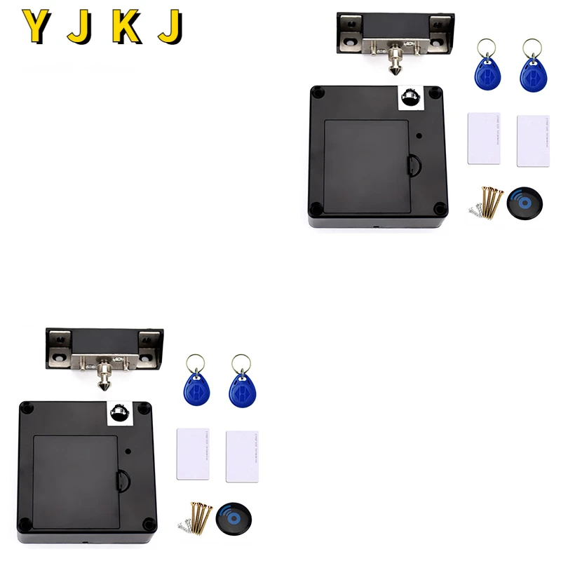 

Смарт-замок дверной индукционный, RFID-карта, 2 шт.