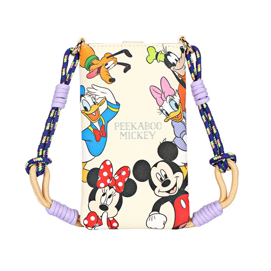 Модная симпатичная сумка на плечо из ПВХ с изображением героев Диснея