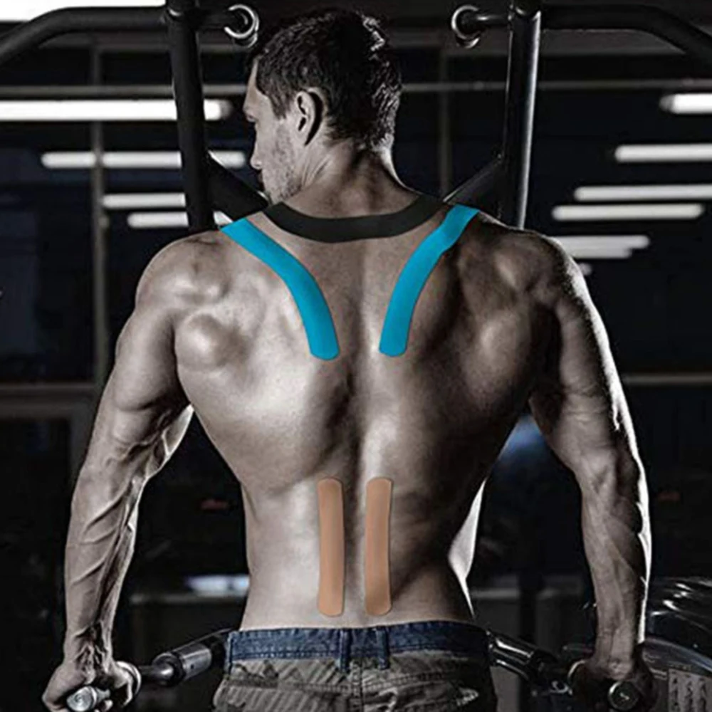 Спортивная Кинезиология спортивная лента для травм колена суставов поддержки