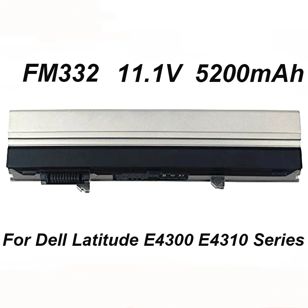 FM332 HW898 11 1 В 5200 мАч аккумулятор для ноутбука Dell Latitude E4300 E4310 серии ноутбуков 0FX8X 312-0822
