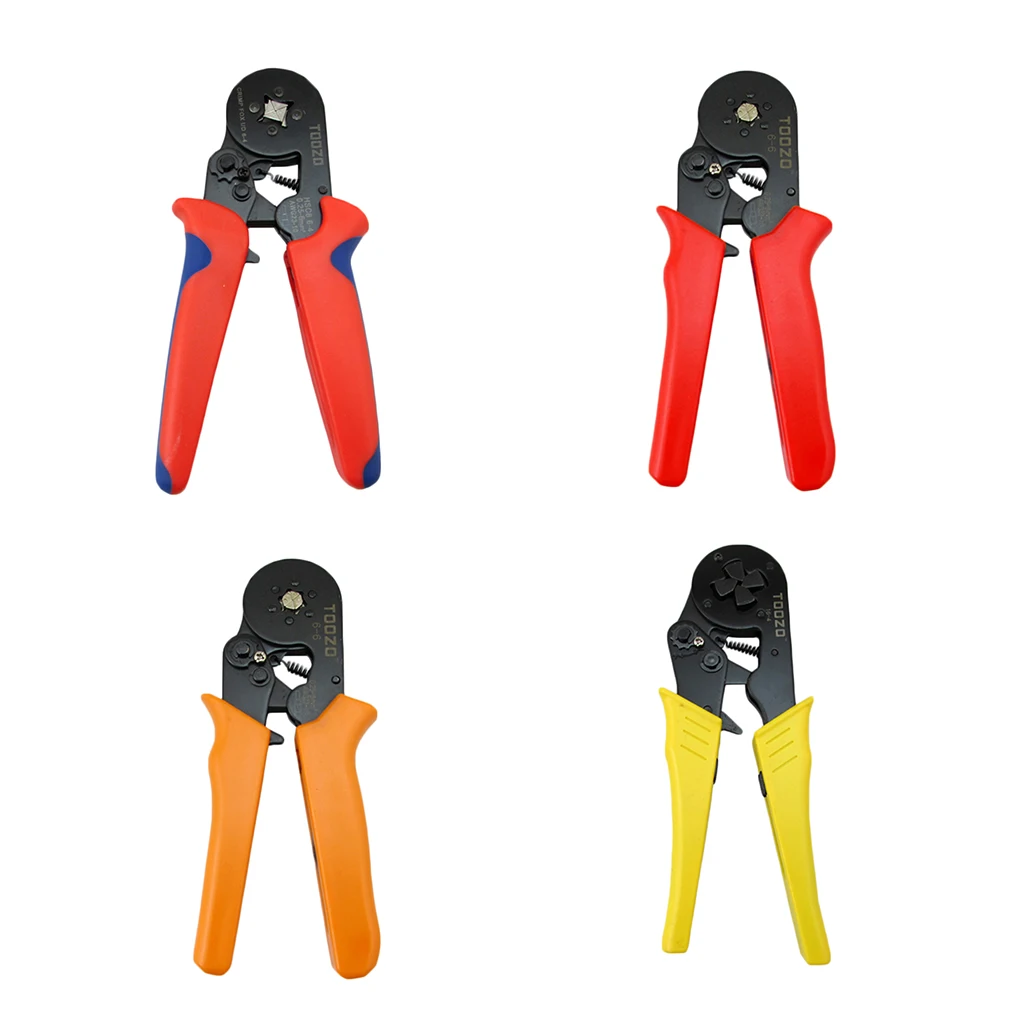 

0.25-10mm2 23-7AWG HSC8 6-4B/6-6 0.25-6mm2 HSC8 16-4 Crimping Pliers Electric Tube Eerminals Box Clamp Tool