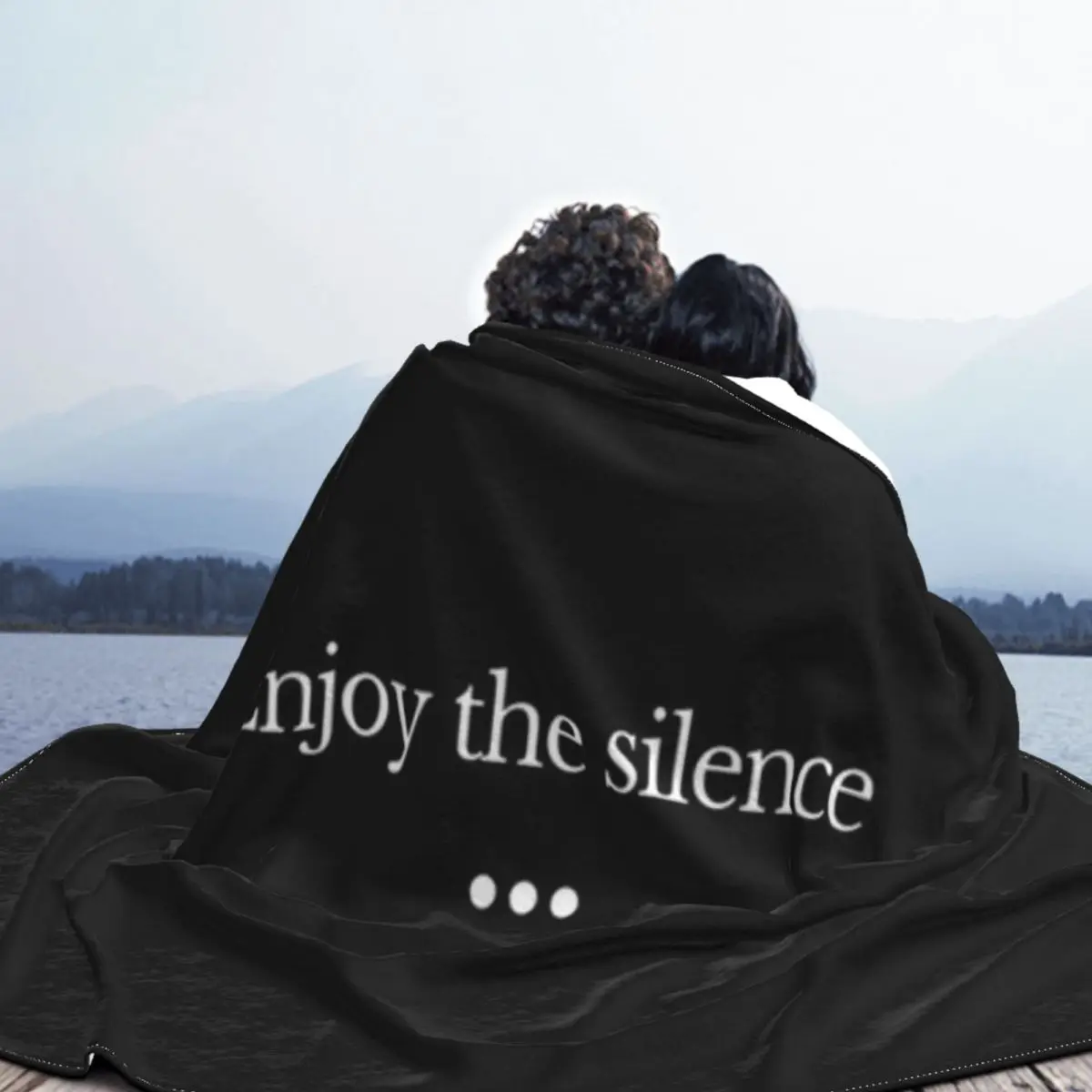 Enjoy The Silence - Zen Here And Now Peace An Ultra-Soft Micro Fleece Blanket