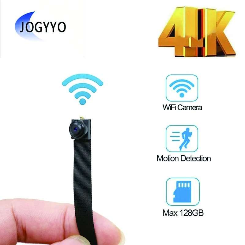 

H.264 ip cam HD4K WIFI Camera P2P/AP Camcorder Night Vision MotionDetect remotecontrolSecurity Camcorders Support TF Card