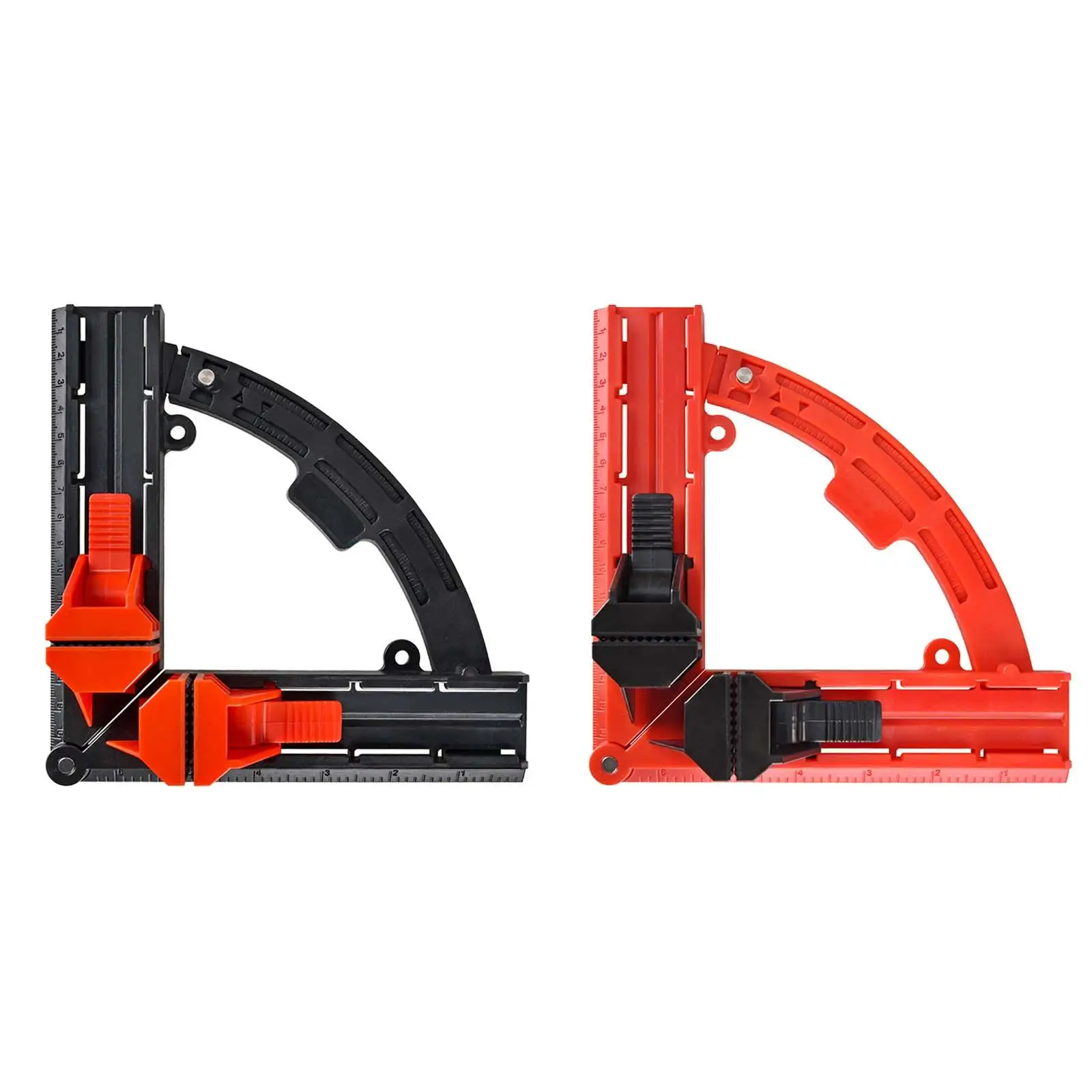 

Right Angle Clip Adjustable Handheld Clip Accessoy Portable Corner Clamps for Woodworking for Fish Tank Frame Photo Cabinet