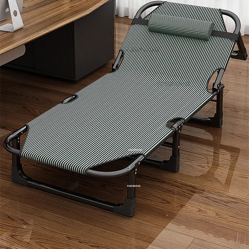 Простая современная тканевая раскладная кровать для мебели спальни портативный