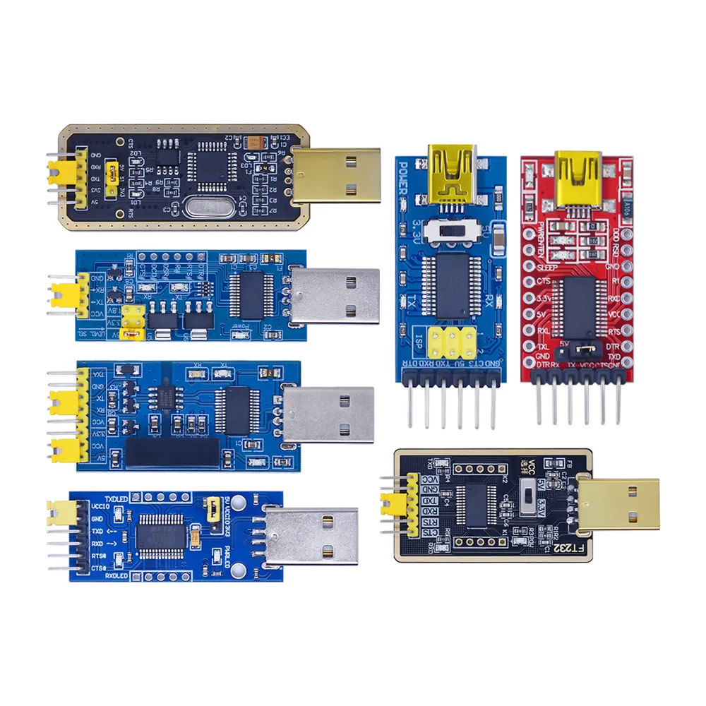 Модуль последовательного адаптера TTL для мини-порта Arduino FT232 T232RL FTDI USB 3,3 В 5,5 В