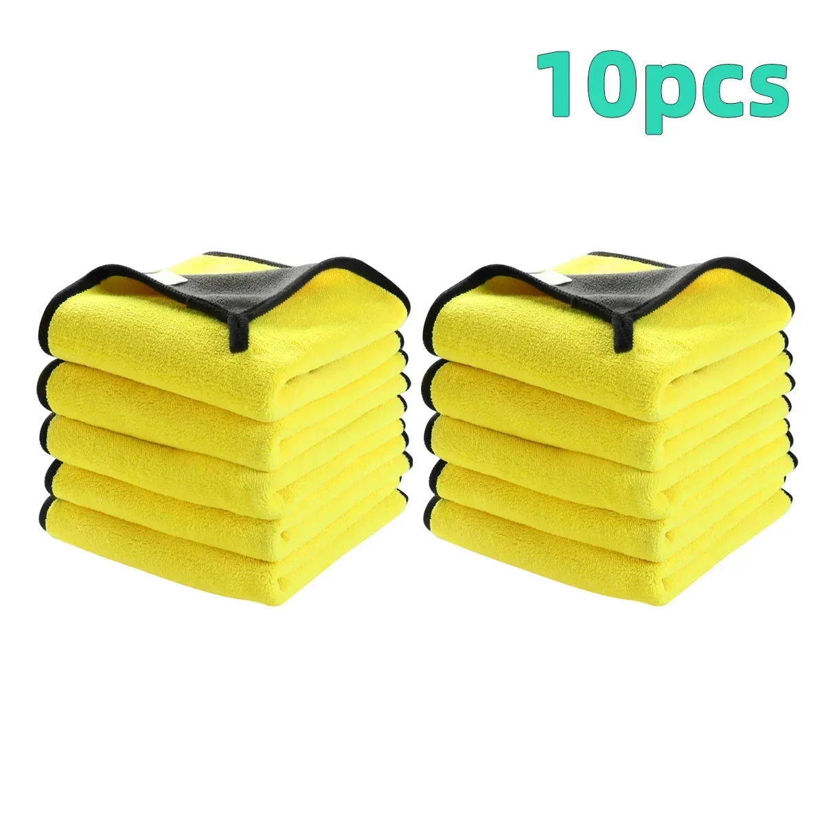 

10 шт., салфетки из микрофибры для чистки автомобиля