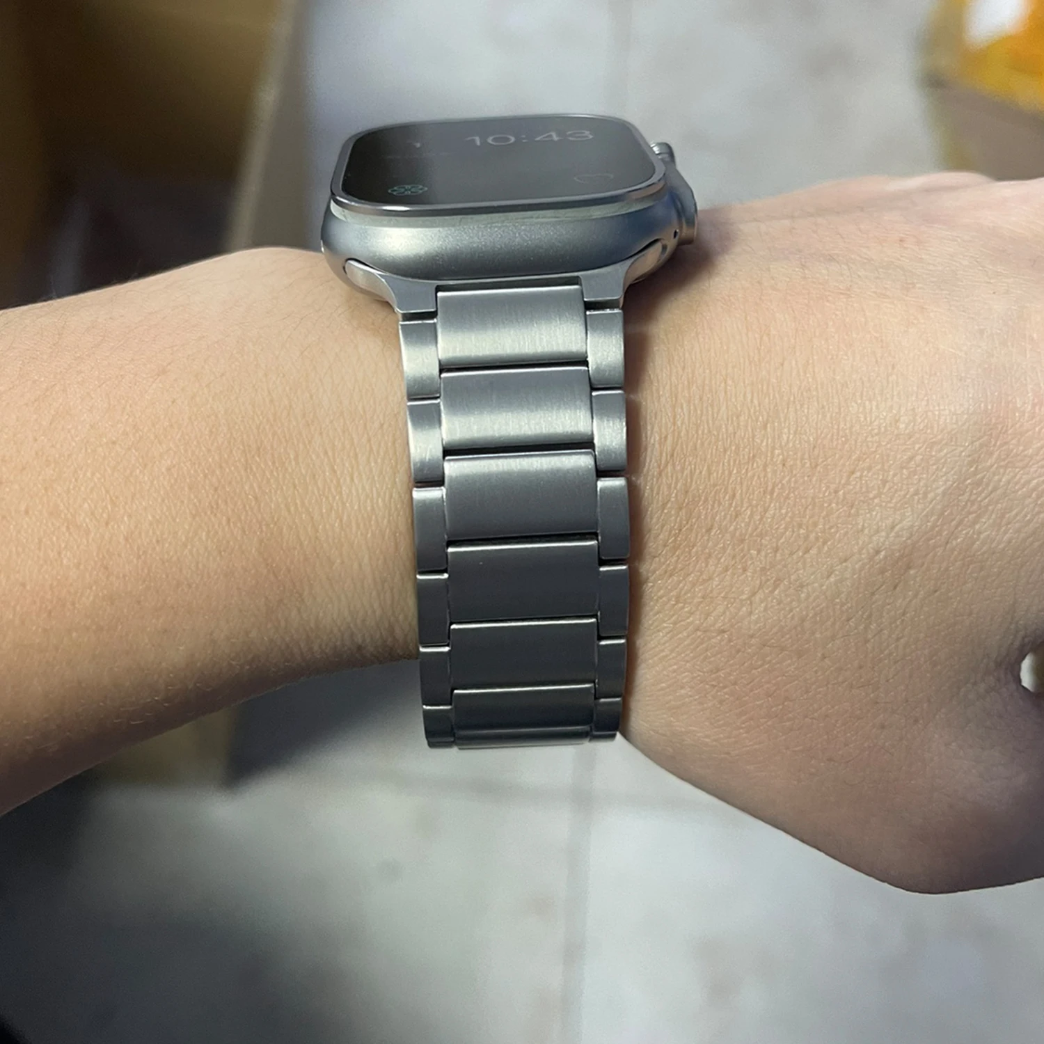 Real Titanium Strap For Apple Watch Ultra 49mm Supper Light 50g Watchband For iWatch 8 7 6 5 4 SE, 4 Colors Wristband to choose