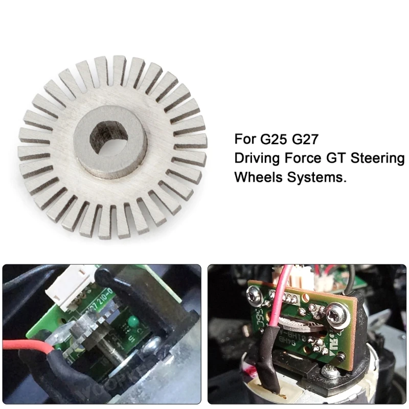 Ремонт игры для замены G27 Driving Force (DFGT) оптических энкодеров рулевого колеса с 30