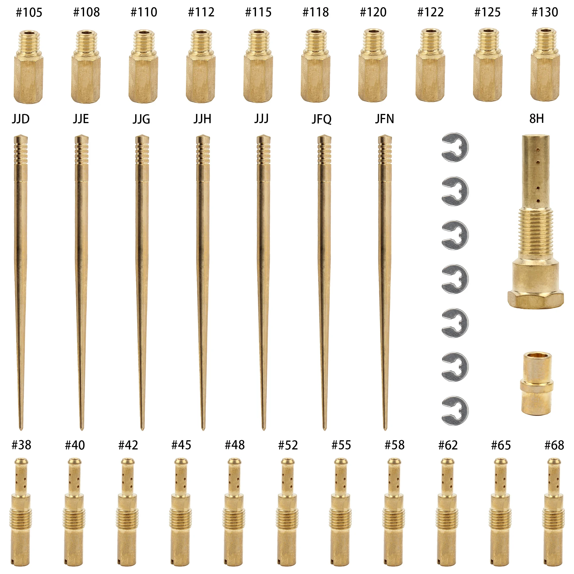 

Ремкомплекты карбюратора мотоцикла для Keihin PE 26-28 PWK 21 24 26 28 30 32 34 мм, слайд-игла для карбюратора, пилотная главная жиклера Niddle House