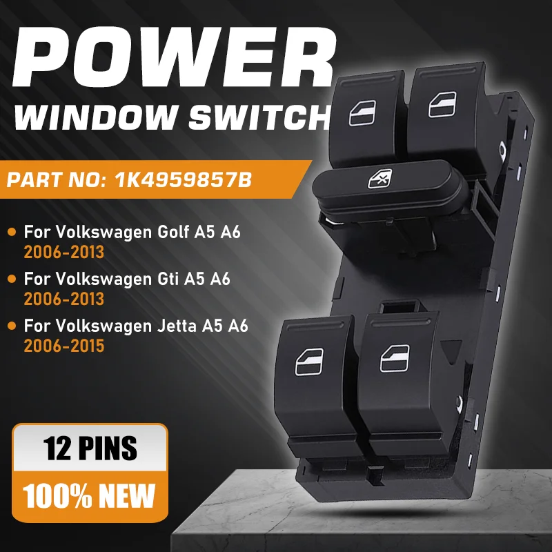 1К 4959857 B для Volkswagen Golf VW Gti Jetta A5 A6 MK5 MK6 2006-2013 электрический главный переключатель