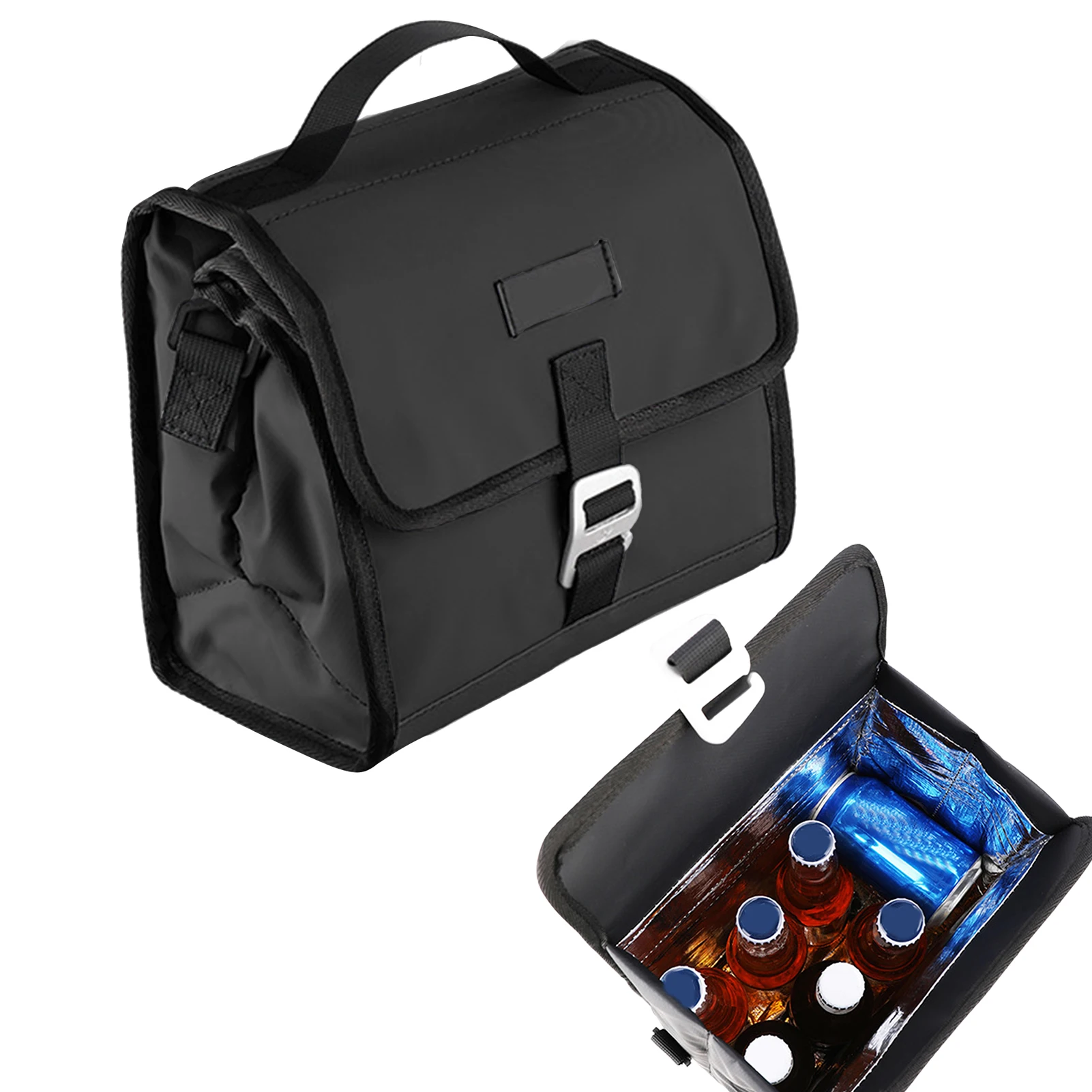 

Сумка на руль велосипеда, Многофункциональная Корзина для велосипеда, карман для хранения, водонепроницаемая изолированная сумка на руль