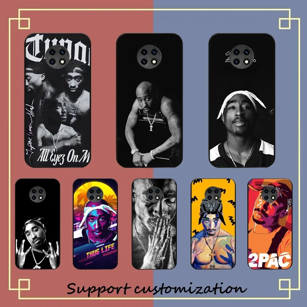 

Rap Singer Tupac Shakur Phone Case For Redmi Note 4 X 5 A 6 7 8 Pro T 9 Pro 9S 10 Pro 11 Pro 11S 11Epro PocoM3pro
