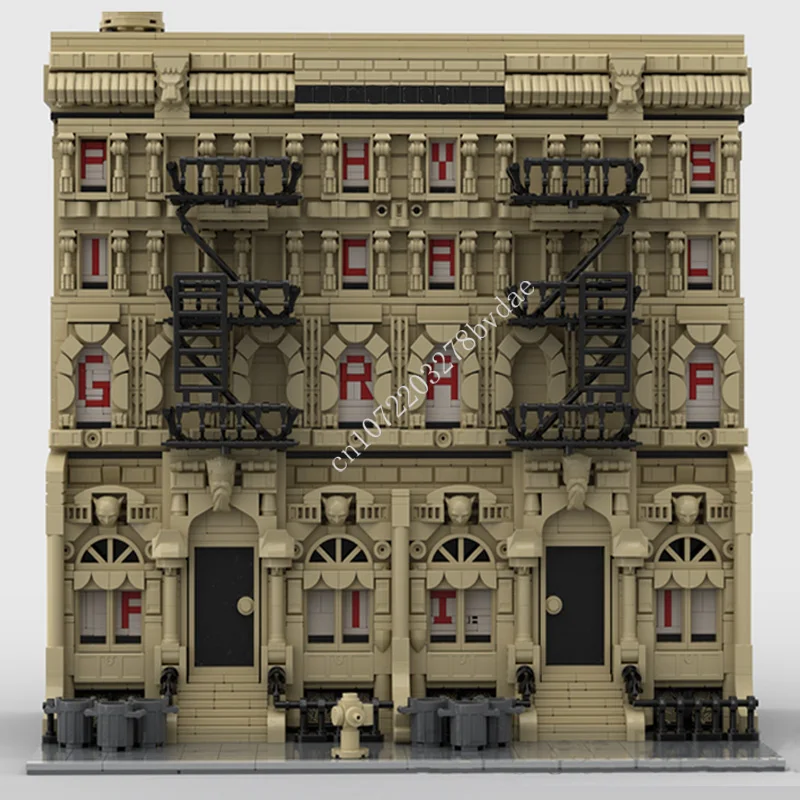 3291 шт. светодиодный Зеппелин альбом для граффити встроенный модульный MOC