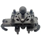 Крепление для телефона мотоцикла, цельнометаллическая конструкция, 1 дюйм, шаровое соединение, сверхпрочный держатель для телефона, совместимый с 1-дюймовым шаром