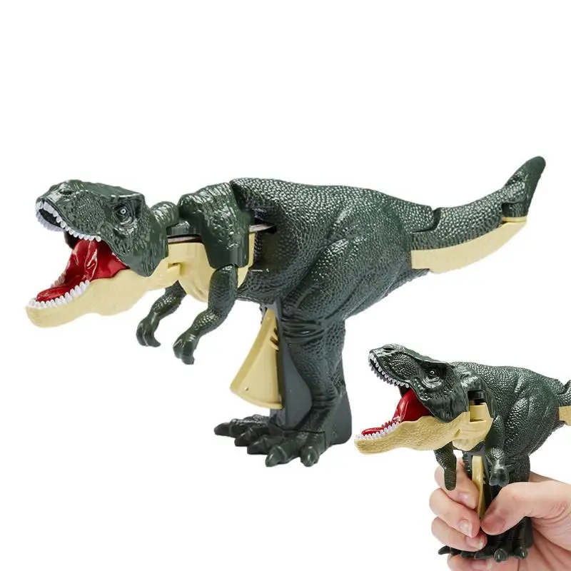 

Забавный интерактивный триггер тираннозавра Рекс, игрушка-граббер, Реалистичная Изысканная безопасная искусственная кожа для рождества, дня рождения