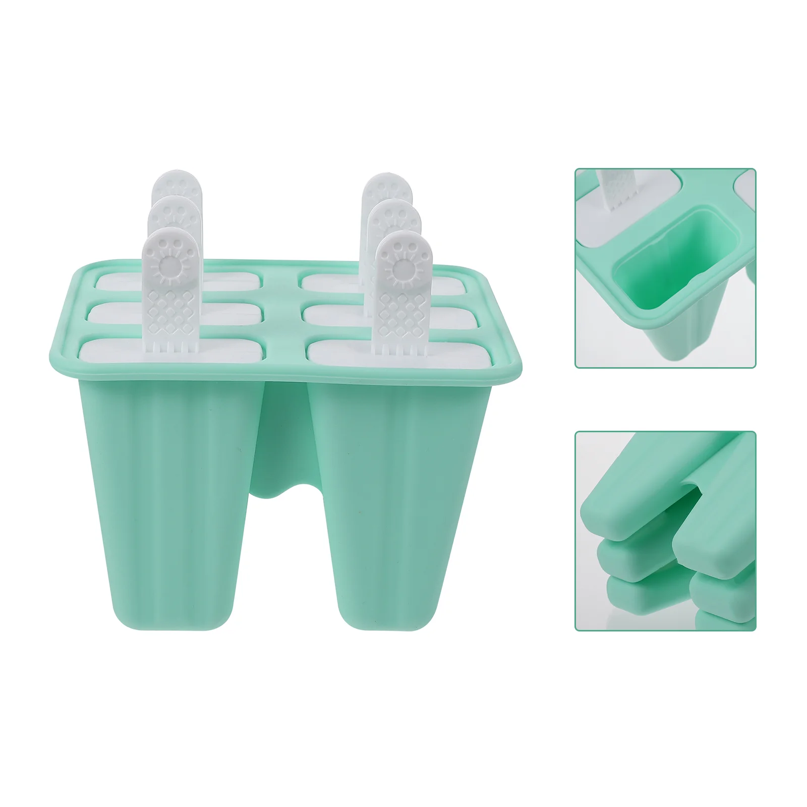 

Silicone Popsicle Molds Tool Trays Freeze Molds Popsicle Maker Popsicle Kit Pp Ice Cream Molds Silicone Child