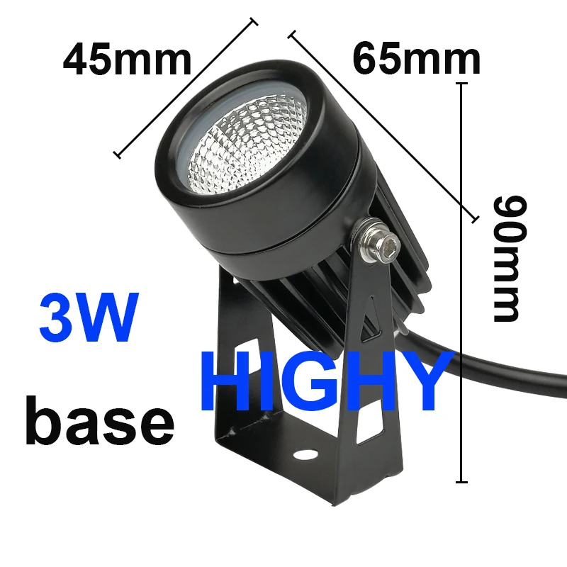 

HIGHY Садовая LED лампа для газона 3W 5W