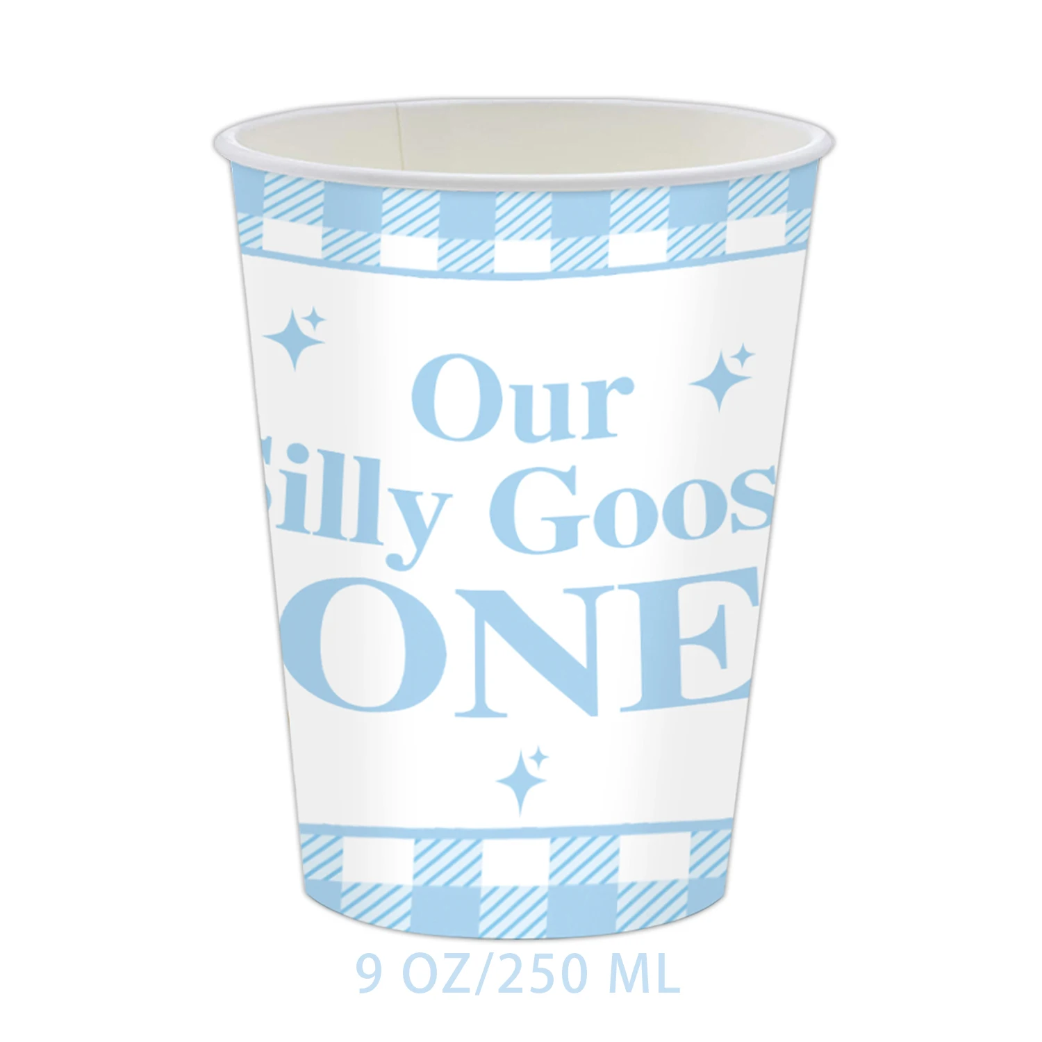 Синий гусь тема украшения на день рождения вечерние одноразовая посуда бумажные салфетки чашки тарелки скатерти соломинка