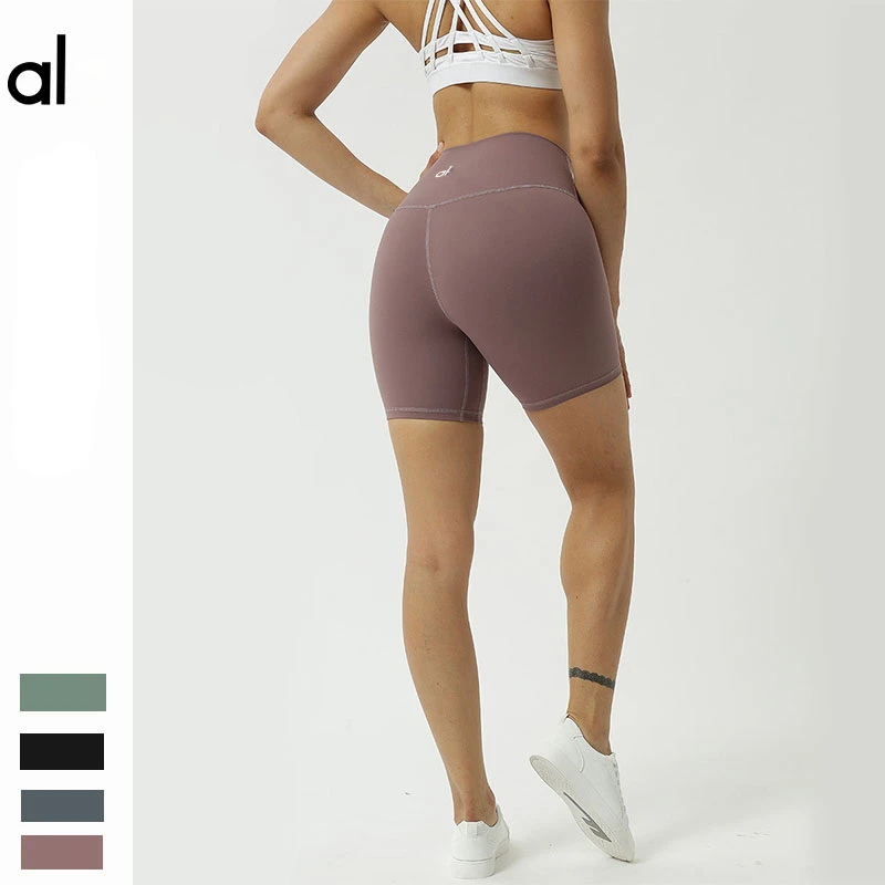 

Шорты для йоги AL, шорты с высокой талией, спортивная одежда, шорты для тренировок с эффектом пуш-ап, фитнеса, йоги, подтяжки ягодиц, фитнеса, женской йоги, тренажерного зала, бега