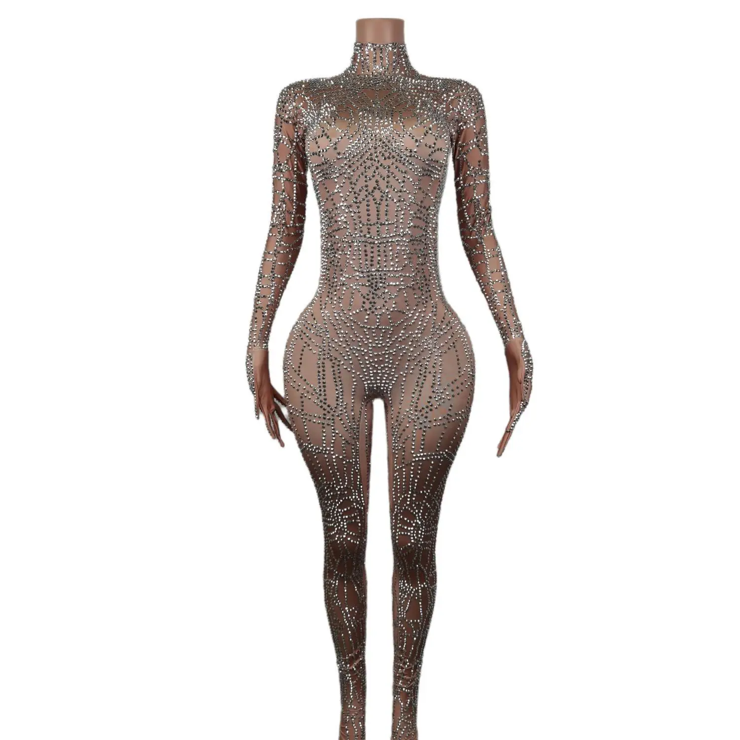 Новинка Модный женский летний комбинезон танцевальная одежда сексуальный