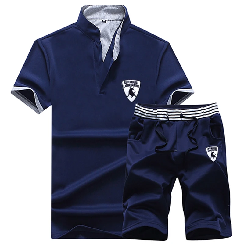 

Новинка лета 2022, мужские спортивные костюмы из 2 предметов и для отдыха, тонкие дышащие костюмы для фитнеса, велосипедные сетчатые быстросох...