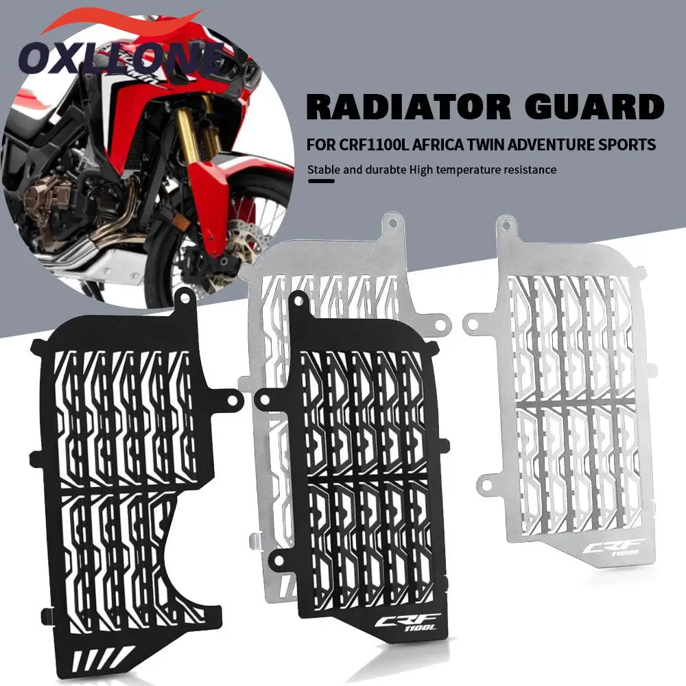 

For Honda CRF1100L Africa Twin Adventure ADV Sports 2020 2021 2022 Radiator Guard Grille Grill Cooler Cooling Cover Protection