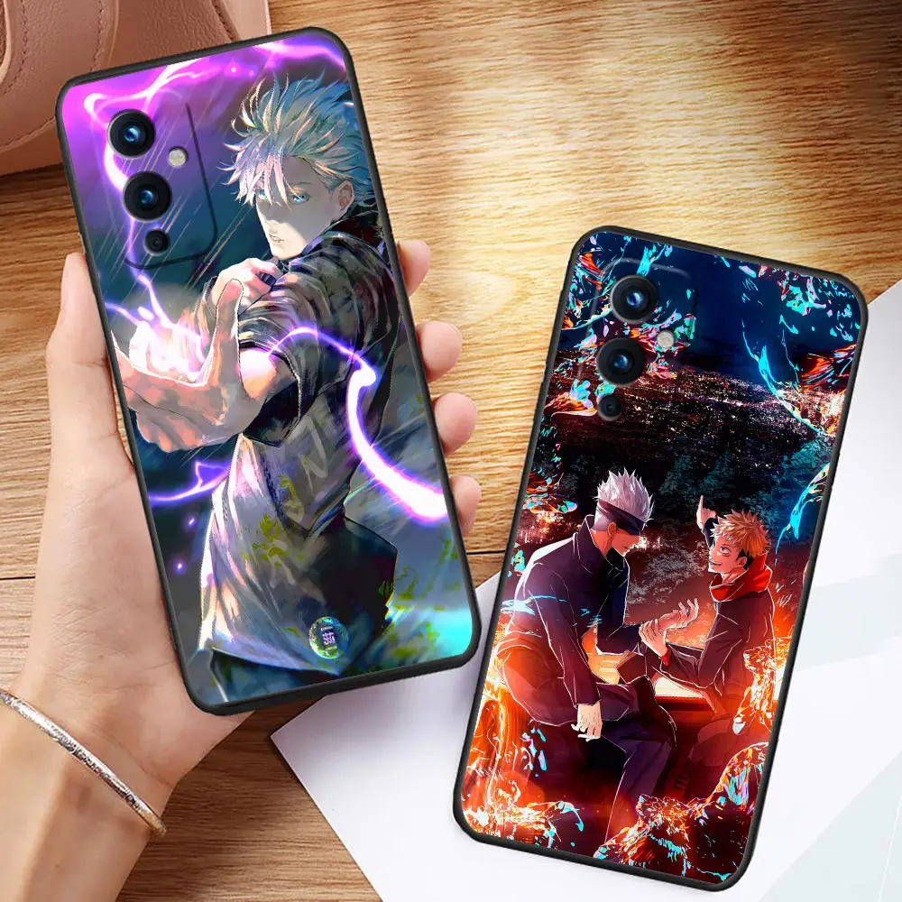 

Case For Oneplus 9 8 8T 7 7T 6 6T 5 5T NORD N100 N10 2 CE 5G Pro Silicone Case Capa Funda Coque Para Jujutsu Kaisen Gojo Satoru