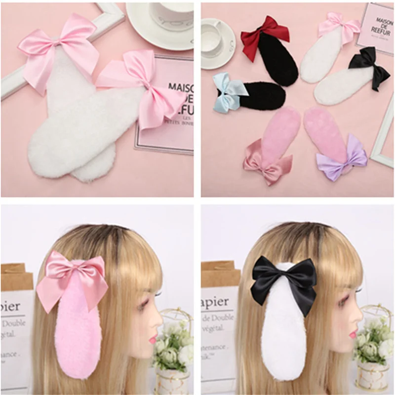 Ribbon Bowknot Lolita Cosplay Hair Accessories