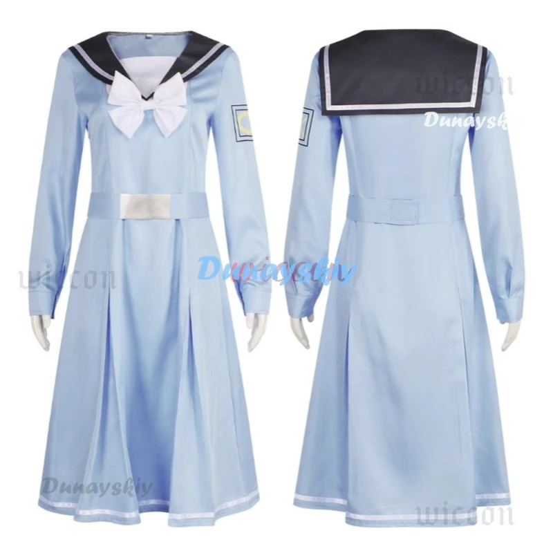 Фото Аниме Kimi No Iro Your Color Hikari Косплей Костюм Цвета в синем платье Школьная форма Женщина Kawaii Campus Костюм моряка №2