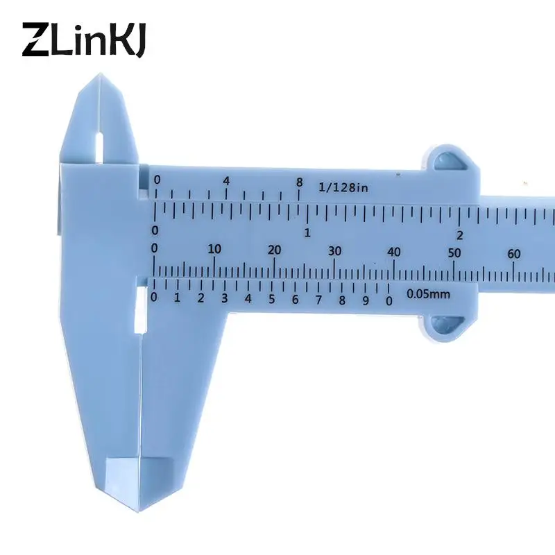 

Double Scale Plastic Vernier Caliper Ruler Measuring Student Calipers Size Measuring Tool