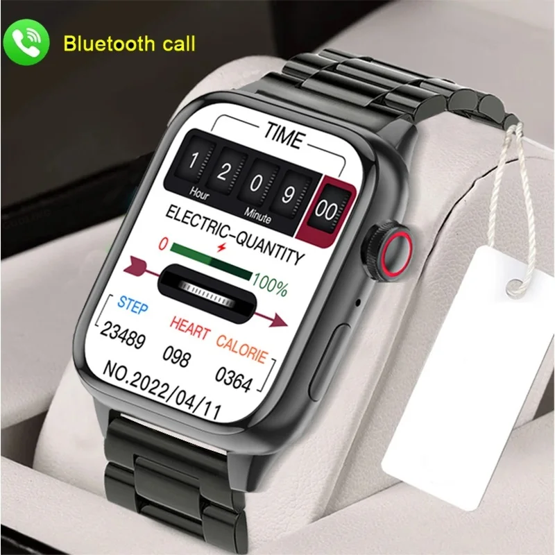 

XIAOMI Bluetooth Call Smart Watch Rotary Button Passcode Lock Screen Fitness Tracker Smartwatch Men Women For Android Ios