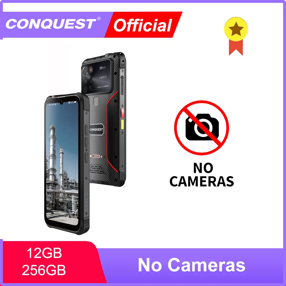 No Cameras CONQUEST S23 Withot Camera 12GB 256GB 66W Fast Charge 5G Network IP68 10000mAh.6.58
