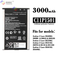 original asus c11p1501 battery for asus zenfone2 laser 5 56 zenfone selfie ze550kl ze601kl z00ld z011d zd551kl z00ud 3000mah