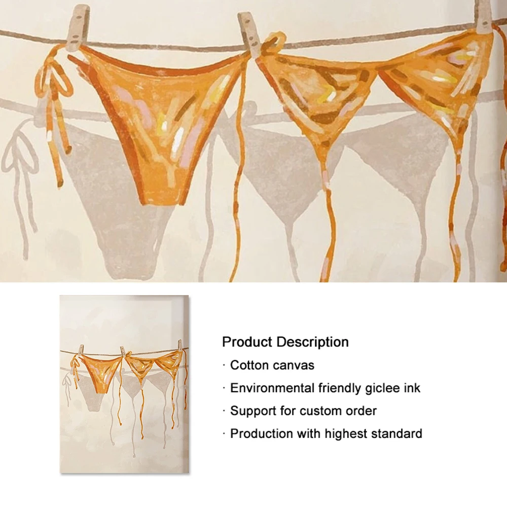 Настенные принты BAKE абстрактная живопись холст