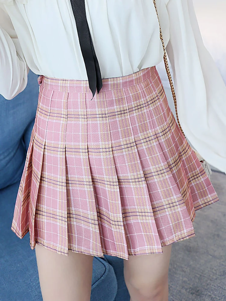 Женская плиссированная юбка трапециевидной формы элегантная винтажная