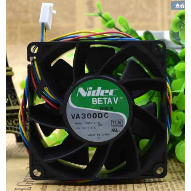 Новый вентилятор охлаждения процессора для Nidec BETAV VA300DC V35072-35 12V 0.9A 8cm 8038 вентилятор охлаждения шасси 80 × 80 × 38 мм