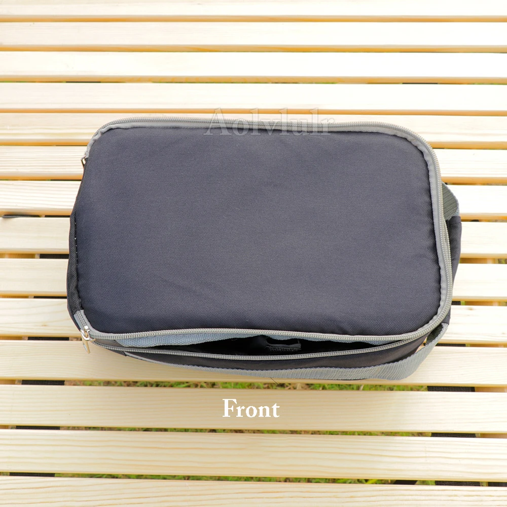

Outdoor Camping Hiking Picnic Bag Camping Portable Food Storage Bag Wild Picnic Tableware Outdoor Cookware Set Pot Gas Tank An