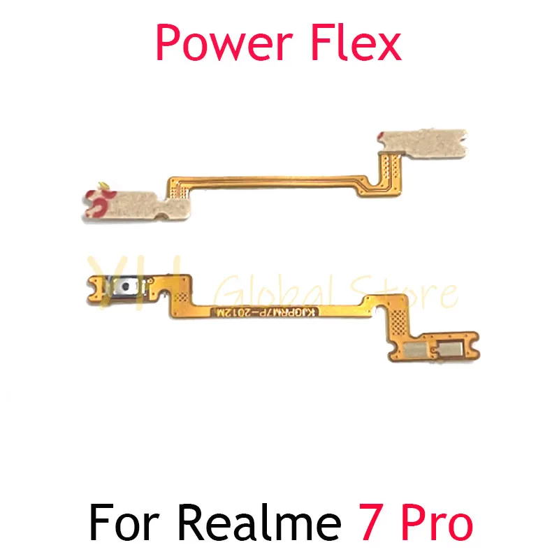 Для OPPO Realme 7 8 8i 9 9i 10 Pro переключатель питания ВКЛ./ВЫКЛ. Боковая кнопка регулировки