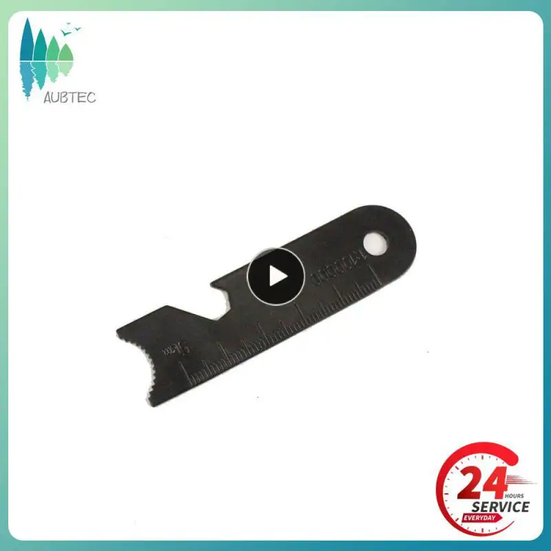 

1~40PCS Multifunctional Flint Wear Resistance Multifunctional Flint Scraper Multi-function Scraper Measuring Ruler Camping Flint