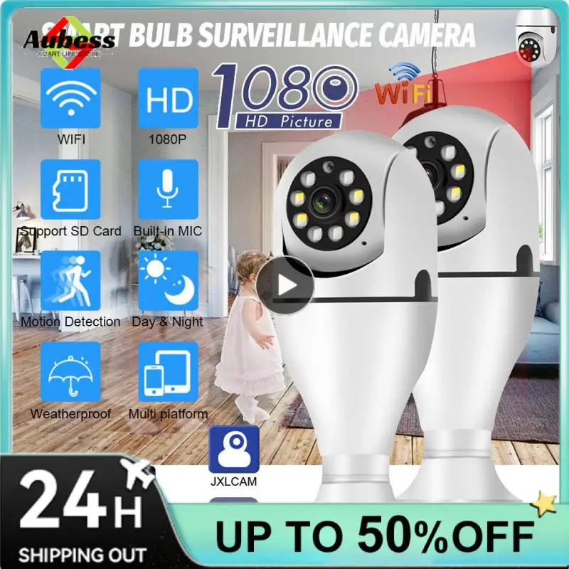 

Local Remote Playback Smart Bulb Easy To Installed Suitable For Various Occasions Bulb Surveillance Camera