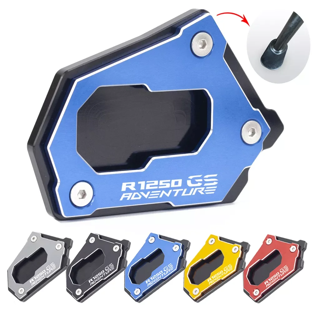 

Для BMW R1250 GS R 1250 GSA R 1250GS HP 2019 2020 2021 CNC боковая подставка расширение Подставка R1250GS аксессуары