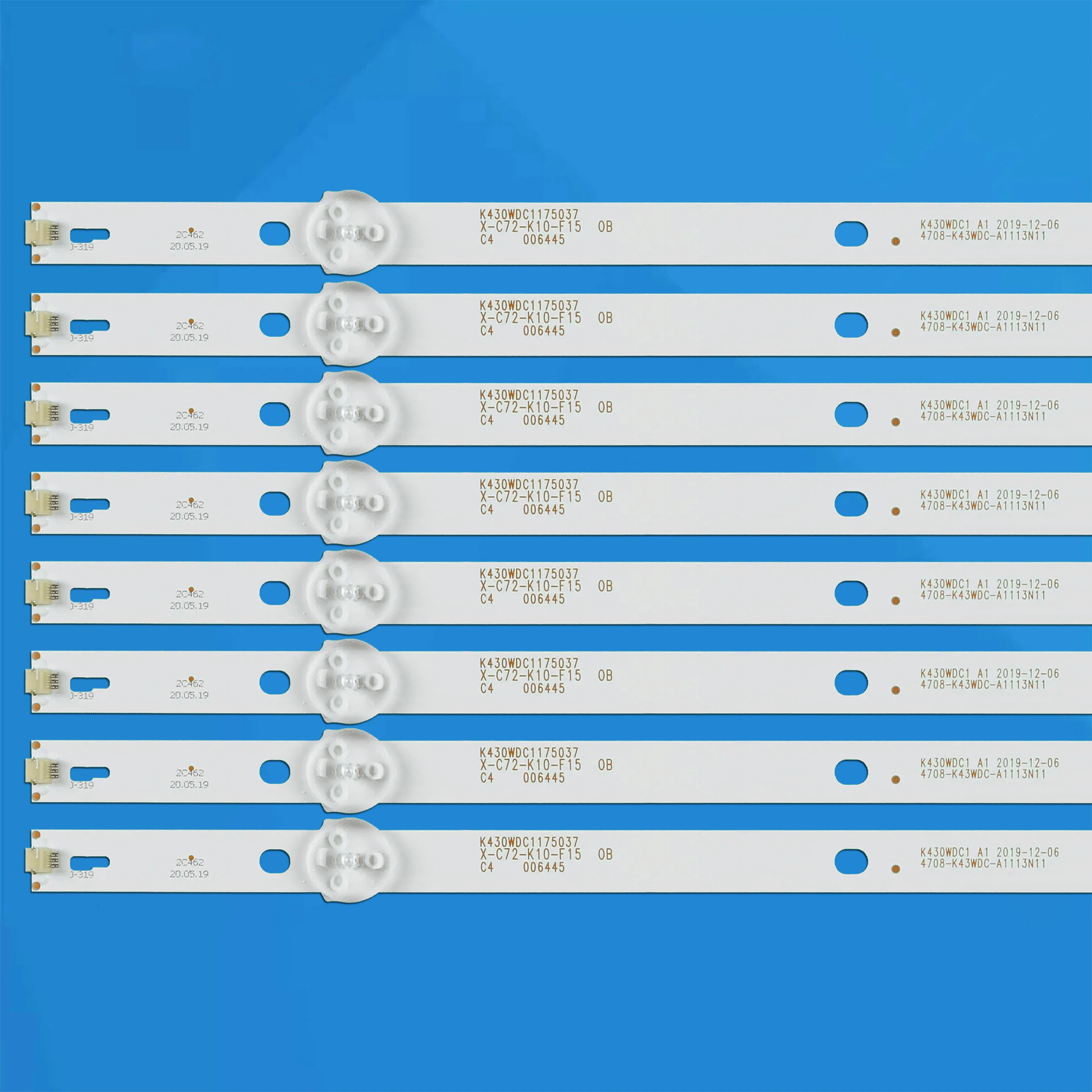 Фото Светодиодная подсветка 4708-K43WDC-A3113N11 для 43-дюймового LED-телевизора 43HFF5952/T3 43BDL4012N/62 43PFS412/12 43PFS4062/60 K430WDC1 A1 A3 №1