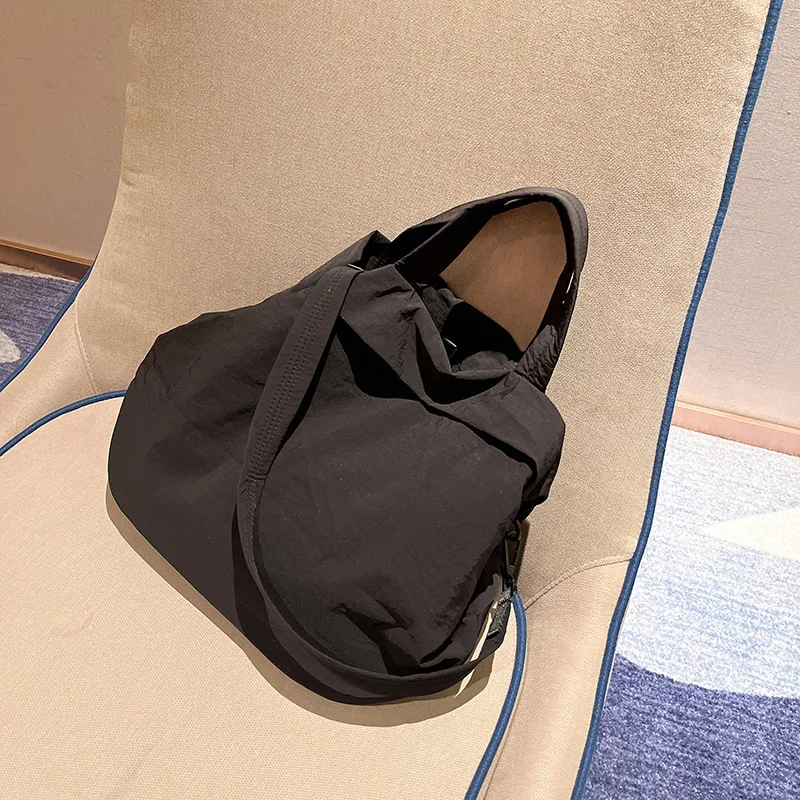 Новинка роскошная вместительная сумка-тоут через плечо из ткани Оксфорд для