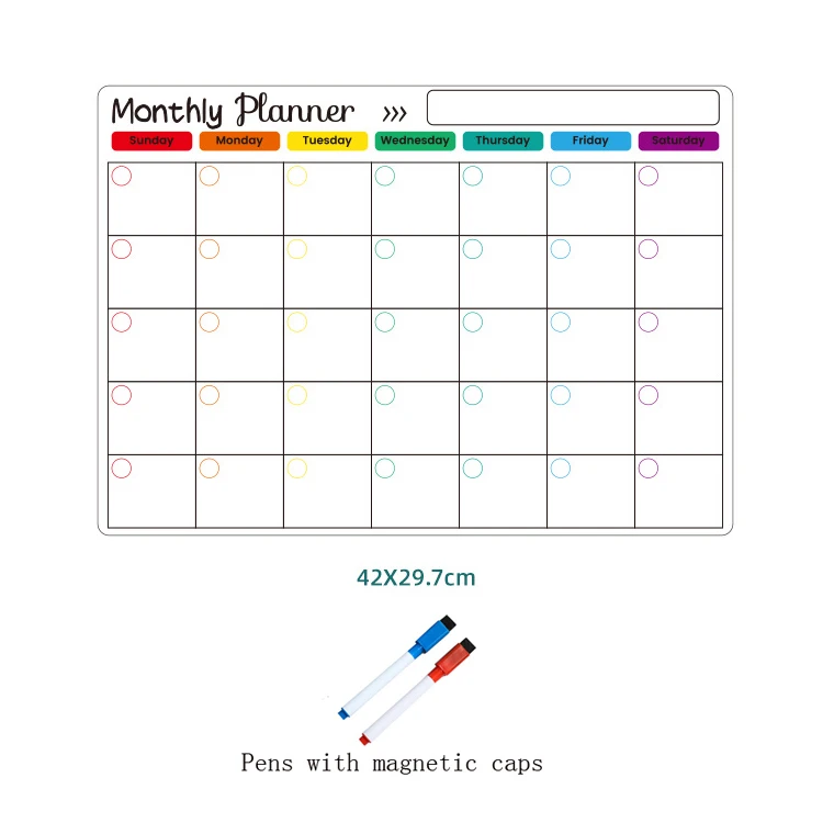 

Магнитный календарь для холодильника