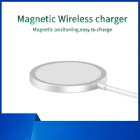 15w magnetic wireless charger for iphone 13 12 pro max mini qi magsafe fast charging magnetic wireless charging