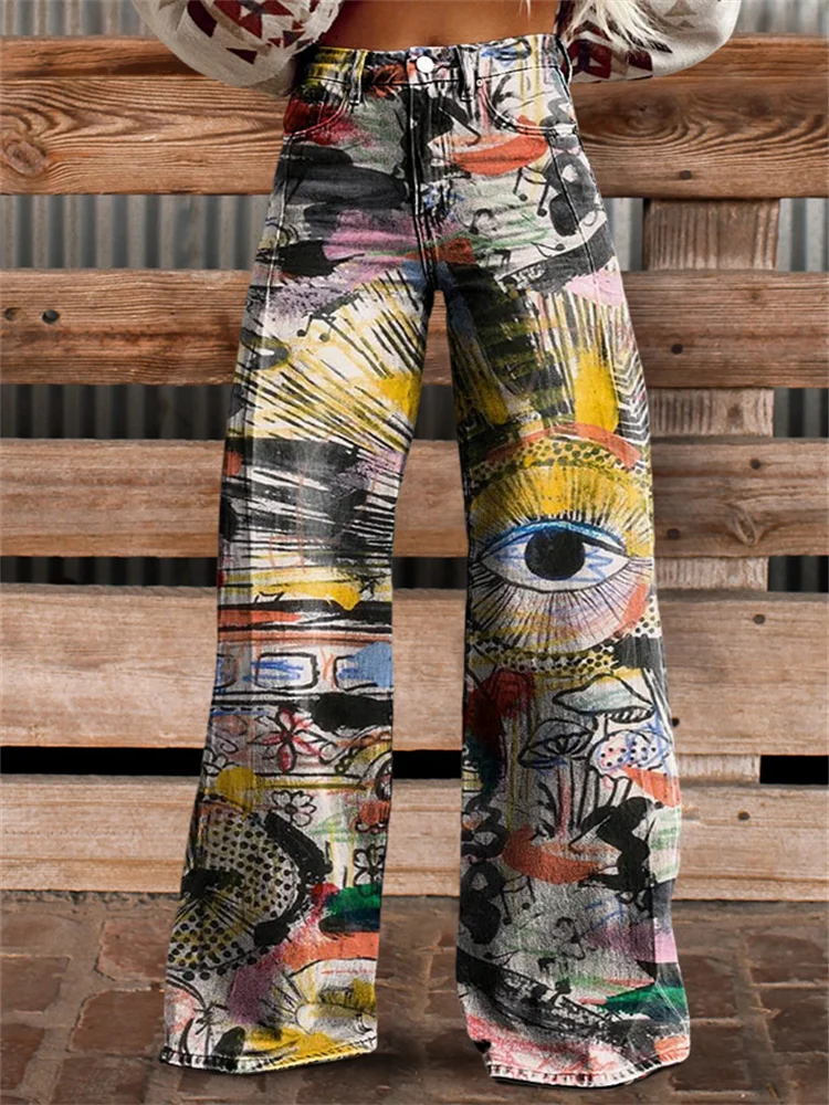 ВЕСНА/ЛЕТО 2024 НОВЫЙ ДЖИНСОВЫЙ ГЛАВНЫЙ ГОРЯЧНЫЙ ДИЗАЙН LANDSCAPE ПЕРСОНАЛИЧЕСТВЕННЫЙ