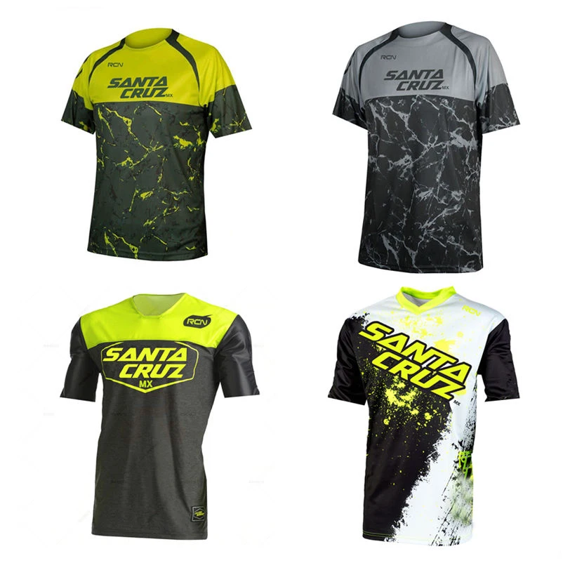 Rcn Santacruz Mx Велосипедный трикотаж для мотокросса MTB Горный велосипед DH Maillot Ciclismo Hombre