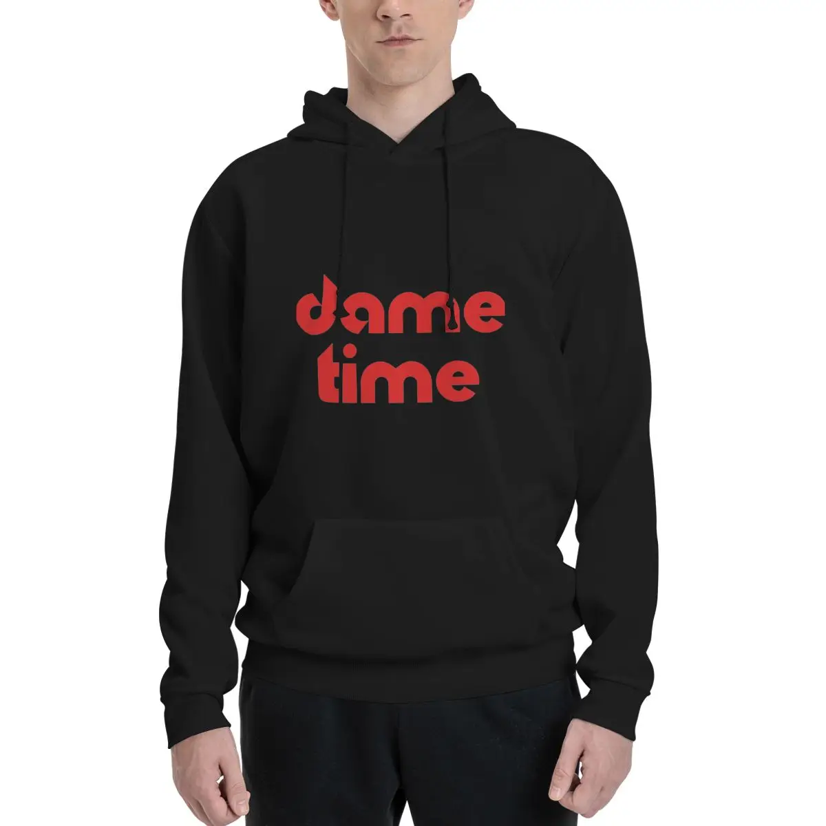 

Dame Time - Damian Lillard Polyester Hoodie Men's Women's Sweater Size XXS-3XL